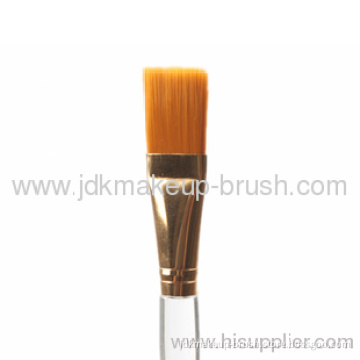 Synthetic Hair Facial Mask Brush With Acrylic Handle 